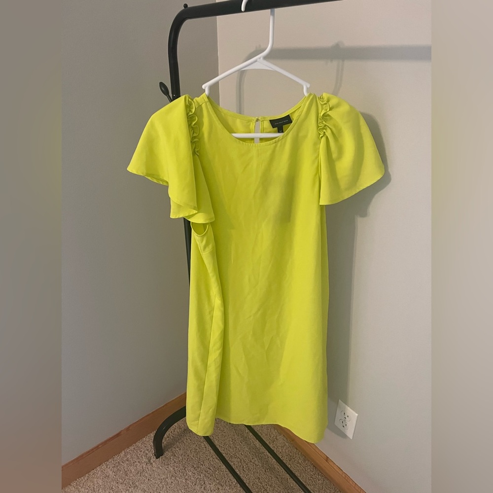 NWT Who What Wear Yellow Dress